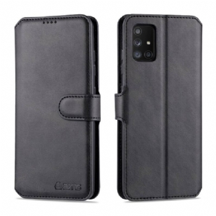 Læder Cover Samsung Galaxy A51 5G Azns Retro