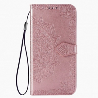 Læder Cover Samsung Galaxy A51 5G Mandala Middelalder