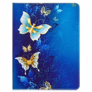 Flip Cover iPad Pro 12.9" (2020) Sommerfugle Trykt Mønster