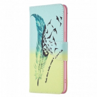 Flip Cover Oppo Reno 7 Fjer