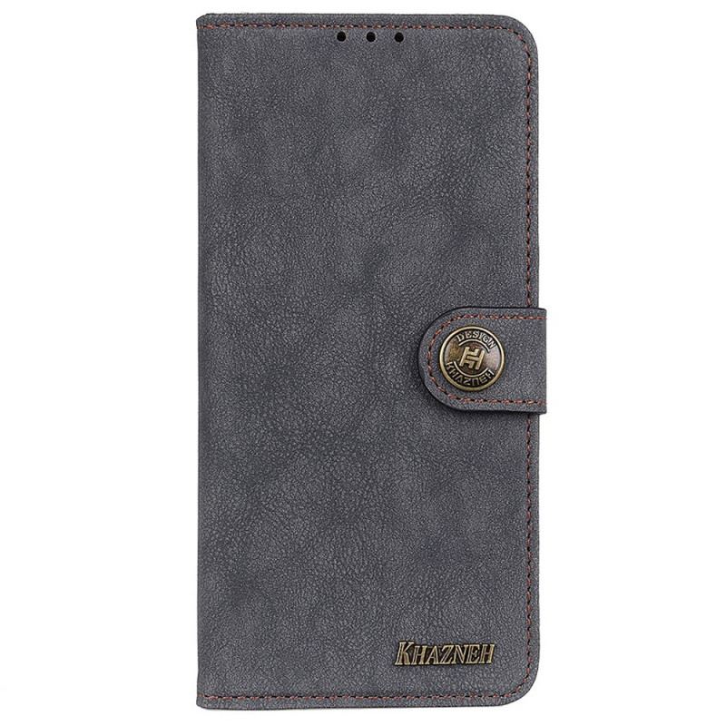 Flip Cover Oppo Reno 7 Khazneh Retro Split Imiteret Læder