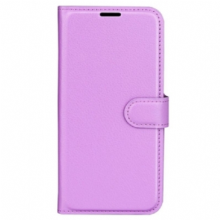 Flip Cover Oppo Reno 7 Klassisk Læderstil