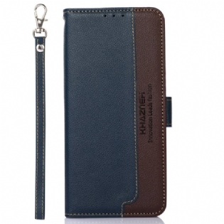 Flip Cover Oppo Reno 7 Lychee Style Rfid Khazneh