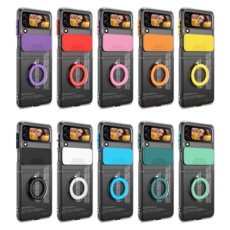 Cover Samsung Galaxy Z Flip 3 5G Flip Cover Fotomodul Ring Og Cover