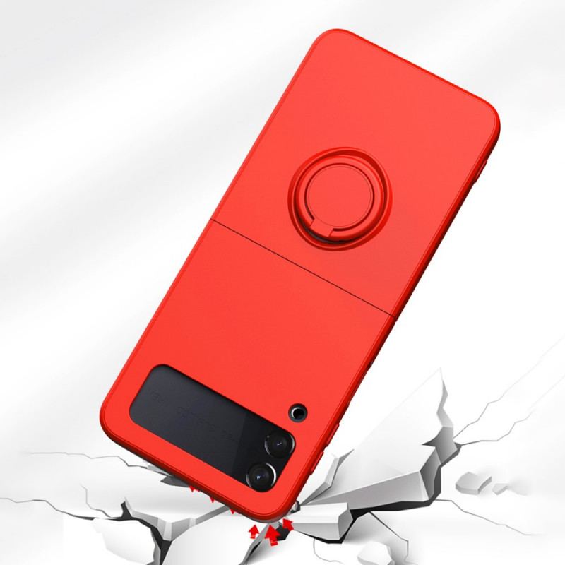 Cover Samsung Galaxy Z Flip 3 5G Flip Cover Par Med Ring-support