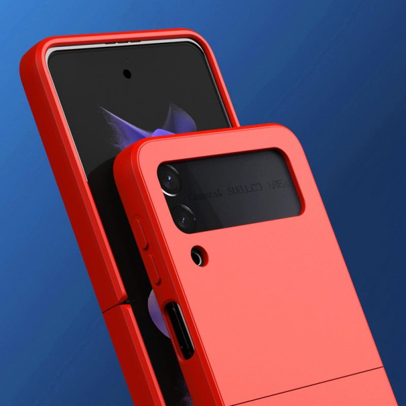Cover Samsung Galaxy Z Flip 3 5G Flip Cover Par Med Ring-support