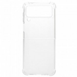 Cover Samsung Galaxy Z Flip 3 5G Flip Cover Sømløse Forstærkede Hjørner