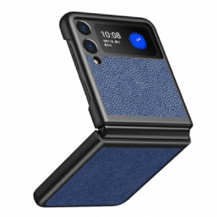 Cover Samsung Galaxy Z Flip 3 5G Flip Cover Stil Læder Design