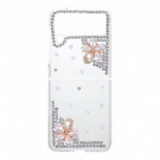 Mobilcover Samsung Galaxy Z Flip 3 5G Flip Cover Ædelsten