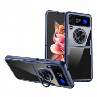 Mobilcover Samsung Galaxy Z Flip 3 5G Flip Cover Magnetisk Ring Hybrid
