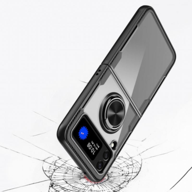 Mobilcover Samsung Galaxy Z Flip 3 5G Flip Cover Magnetisk Ring Hybrid