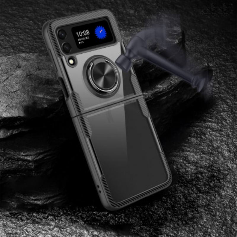 Mobilcover Samsung Galaxy Z Flip 3 5G Flip Cover Magnetisk Ring Hybrid