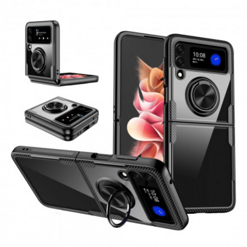 Mobilcover Samsung Galaxy Z Flip 3 5G Flip Cover Magnetisk Ring Hybrid