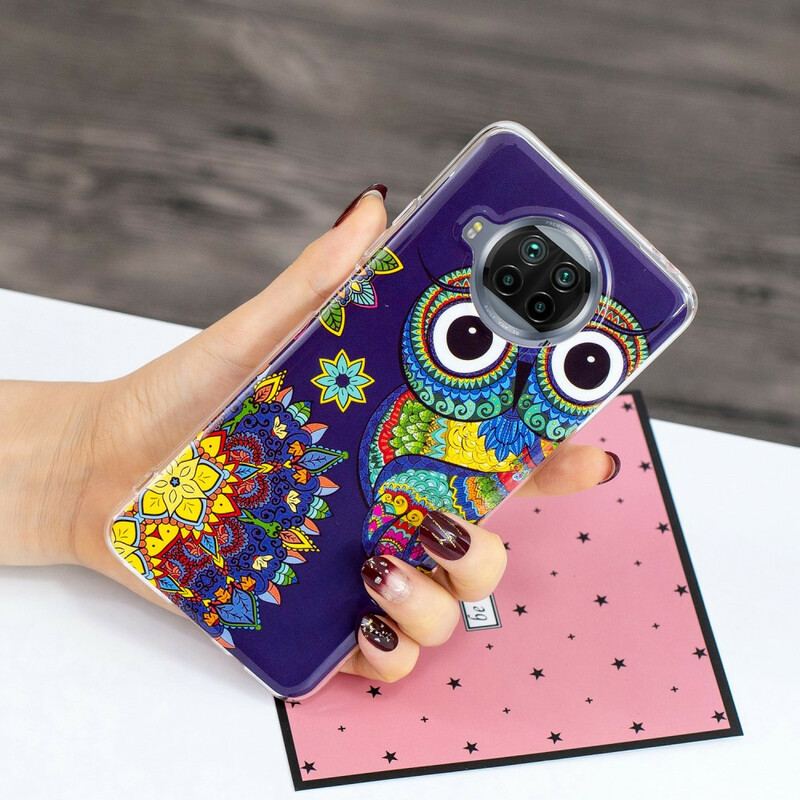 Cover Xiaomi Mi 10T Lite Neon Mandala Ugle