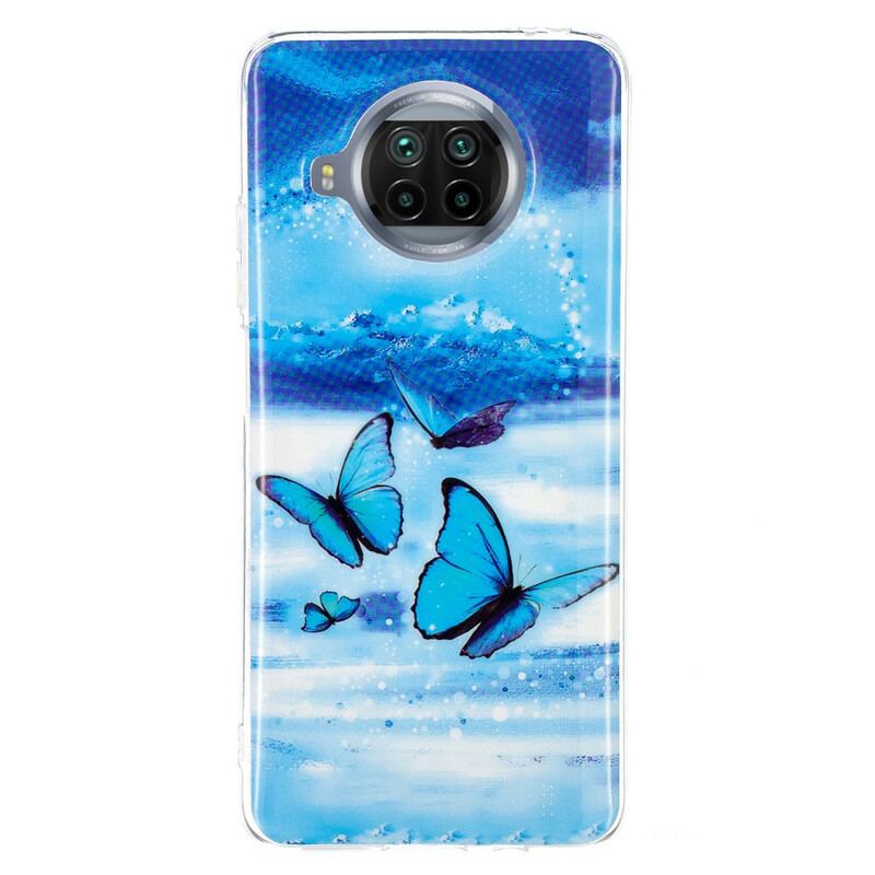 Cover Xiaomi Mi 10T Lite Neon Sommerfugle Serien