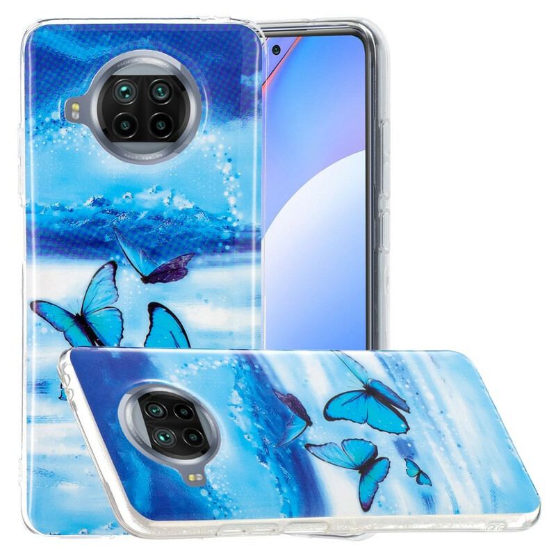 Cover Xiaomi Mi 10T Lite Neon Sommerfugle Serien