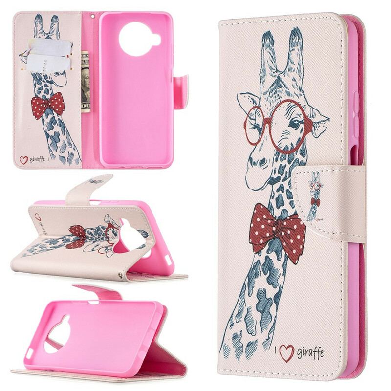 Flip Cover Xiaomi Mi 10T Lite Brainy Giraf
