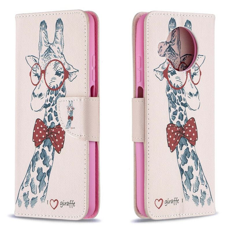 Flip Cover Xiaomi Mi 10T Lite Brainy Giraf