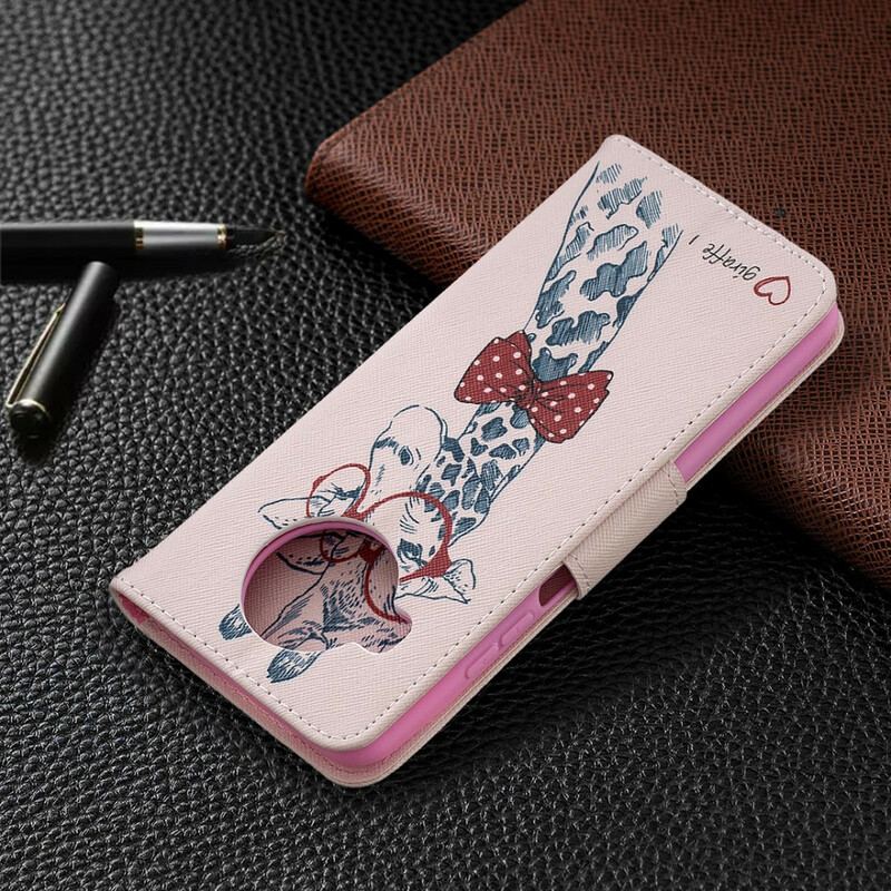 Flip Cover Xiaomi Mi 10T Lite Brainy Giraf