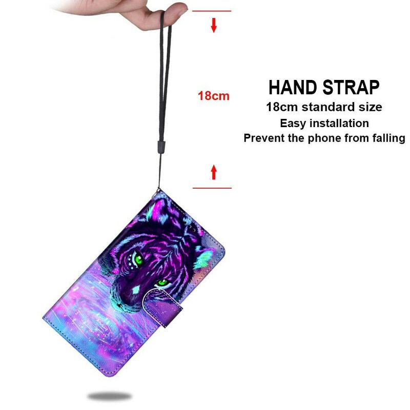 Flip Cover Xiaomi Mi 10T Lite Feline Med Snor