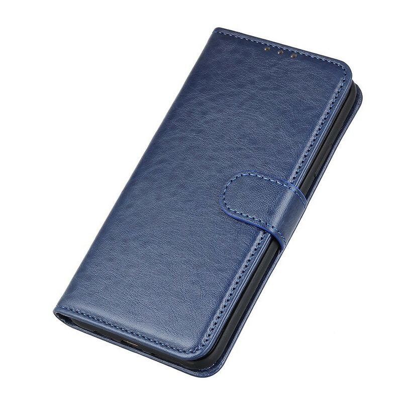 Flip Cover Xiaomi Mi 10T Lite Tekstureret Kunstlæder
