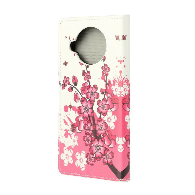 Flip Cover Xiaomi Mi 10T Lite Tropiske Blomster