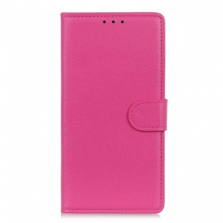 Læder Cover Xiaomi Mi 10T Lite Litchi Læder Effekt