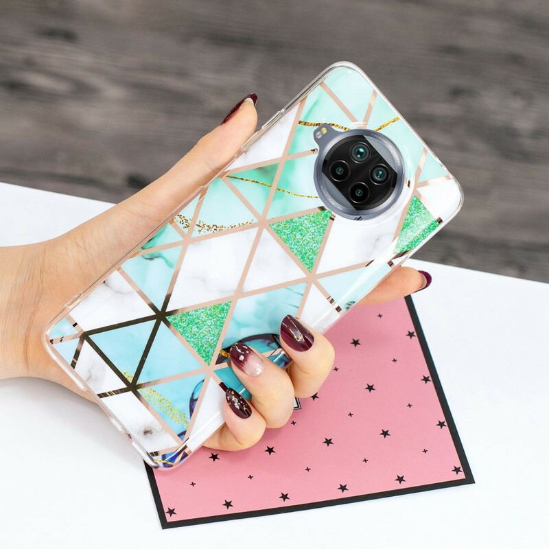 Mobilcover Xiaomi Mi 10T Lite Marmor Geometri