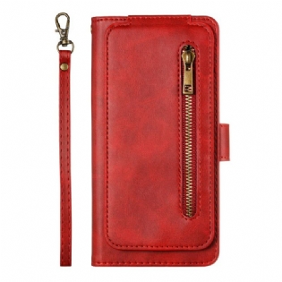 Flip Cover Xiaomi Mi 10 / 10 Pro Med Snor Lanyard-forestillinger