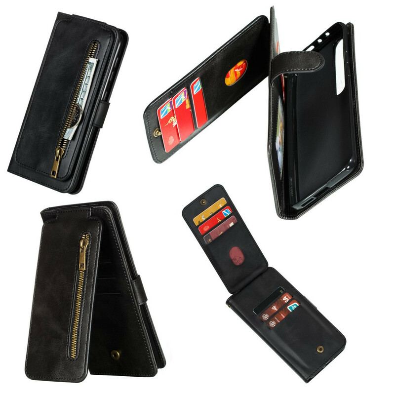 Flip Cover Xiaomi Mi 10 / 10 Pro Med Snor Lanyard-forestillinger