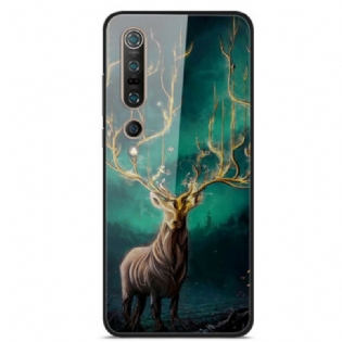 Mobilcover Xiaomi Mi 10 / 10 Pro Deer King Hærdet Glas