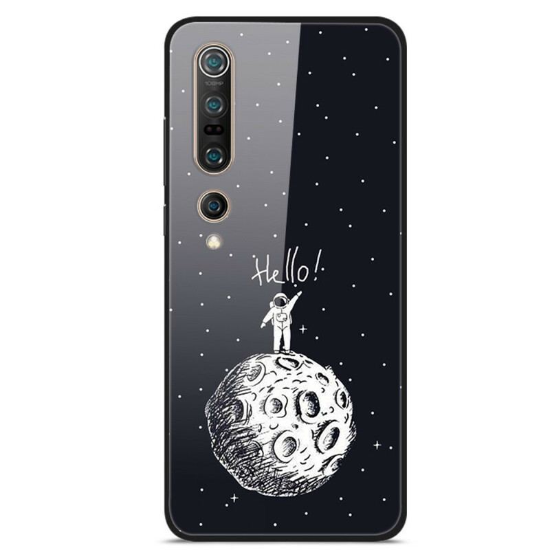 Mobilcover Xiaomi Mi 10 / 10 Pro Hej Moon Hærdet Glas