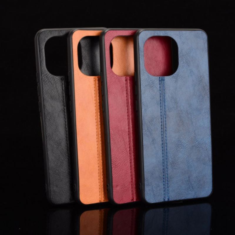 Cover Xiaomi Mi 11 (5G) Couture Lædereffekt
