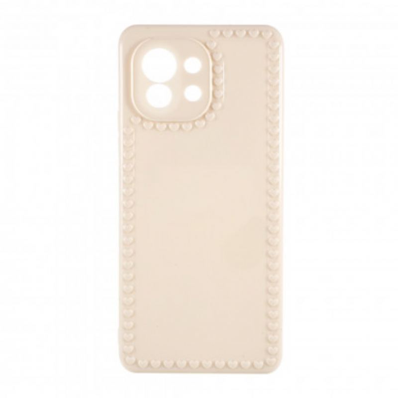 Cover Xiaomi Mi 11 (5G) Fleksible Silikonehjerter