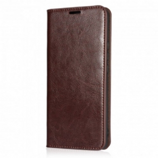 Cover Xiaomi Mi 11 (5G) Flip Cover Ægte Læder