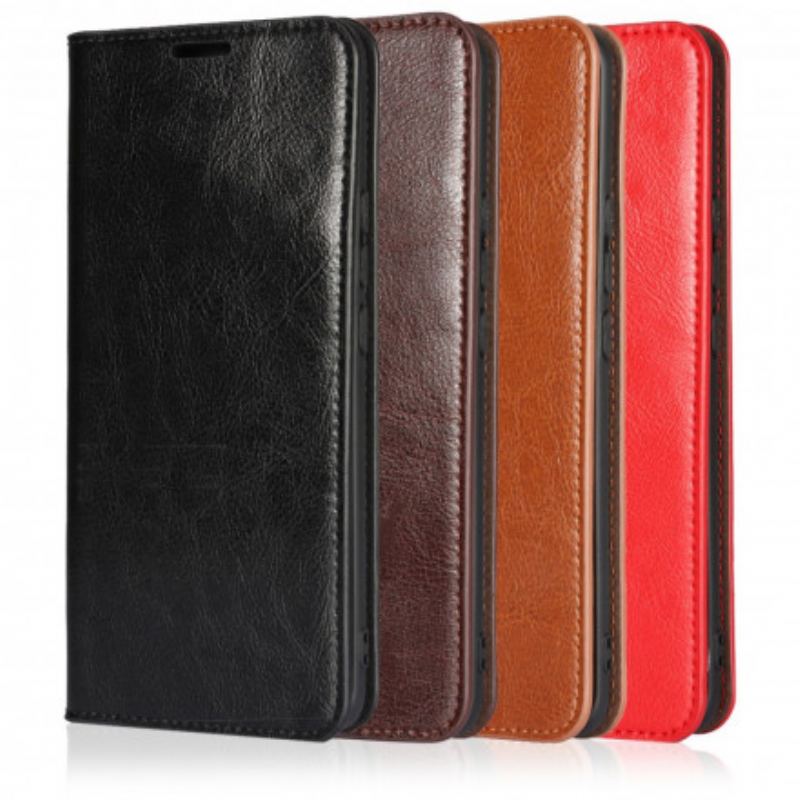 Cover Xiaomi Mi 11 (5G) Flip Cover Ægte Læder