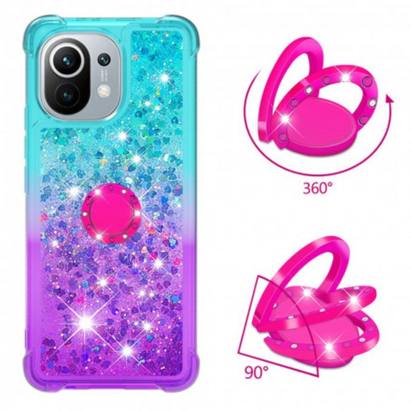 Cover Xiaomi Mi 11 (5G) Glitter Ring-bracket