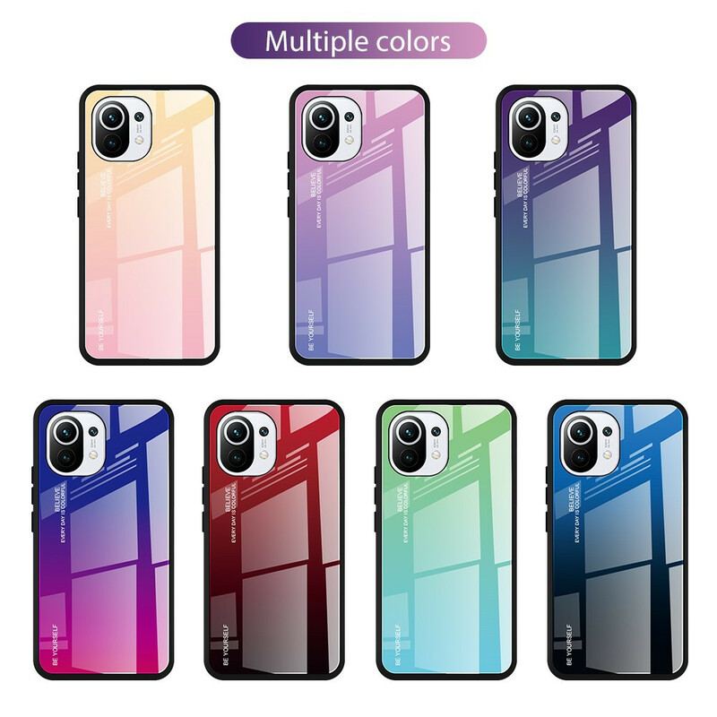 Cover Xiaomi Mi 11 (5G) Hærdet Glas Vær Dig Selv