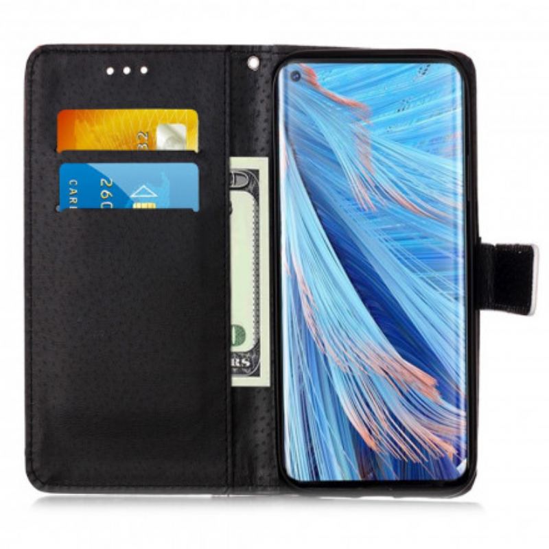 Flip Cover Xiaomi Mi 11 (5G) Gyldne Roser