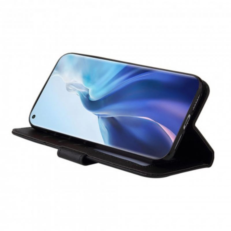 Flip Cover Xiaomi Mi 11 (5G) Imiteret Læder Fantasy Metal Gq.utrobe