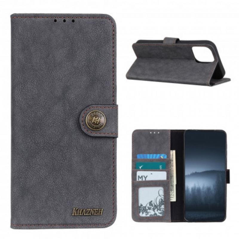 Flip Cover Xiaomi Mi 11 (5G) Khazneh Retro Split Læder