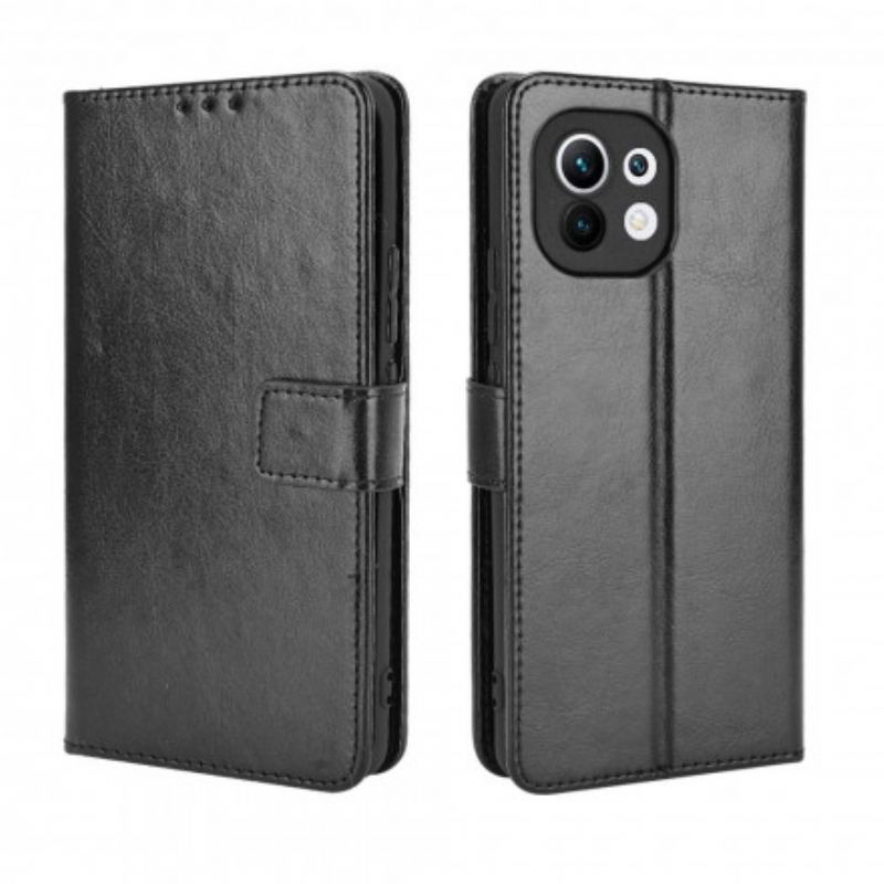 Flip Cover Xiaomi Mi 11 (5G) Prangende Kunstlæder