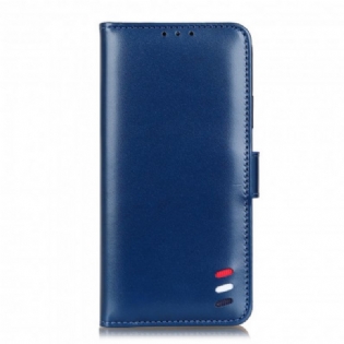 Flip Cover Xiaomi Mi 11 (5G) Trefarvet Lædereffekt
