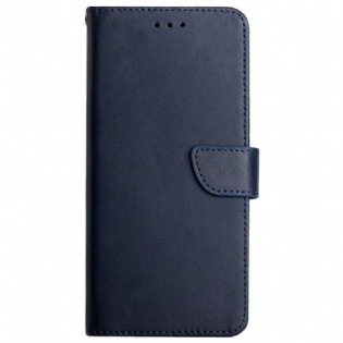 Flip Cover Moto G51 5G Ægte Nappa Læder