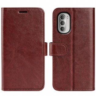 Læder Cover Moto G51 5G Designer Lædereffekt