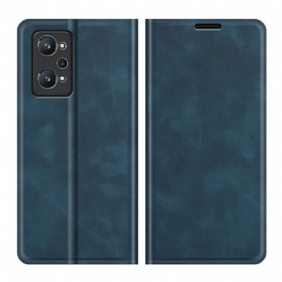 Cover Realme GT Neo 3T / Neo 2 Flip Cover Silkeblødt Lædereffekt