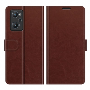 Flip Cover Realme GT Neo 3T / Neo 2 Designer Lædereffekt