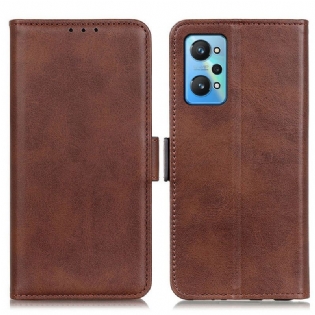 Flip Cover Realme GT Neo 3T / Neo 2 Læder Cover Dobbelt Klap