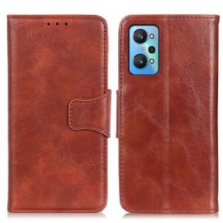 Flip Cover Realme GT Neo 3T / Neo 2 Læder Cover Tekstur Magnetisk Flap