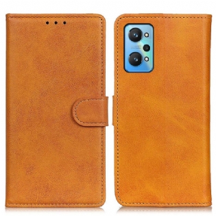 Læder Cover Realme GT Neo 3T / Neo 2 Mat Retro Lædereffekt